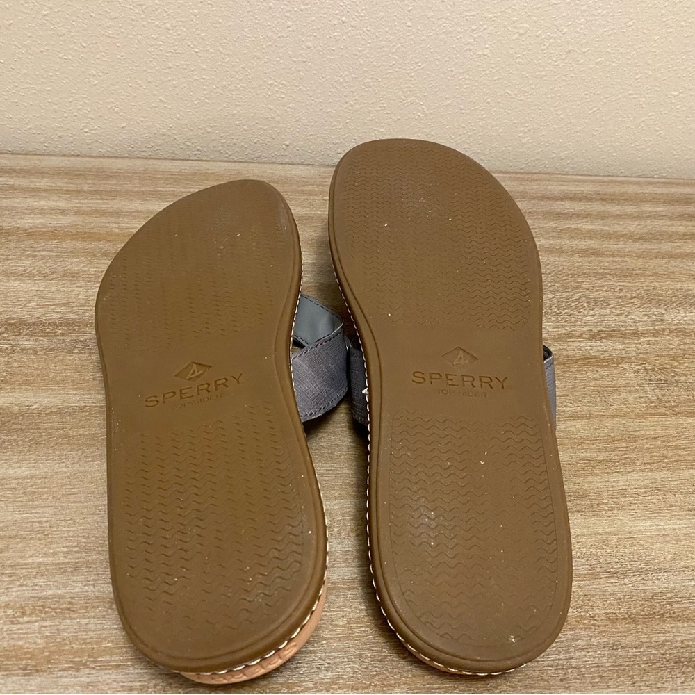 Sperry Waveside Plushwave Thong With Leather Uppe… - image 7